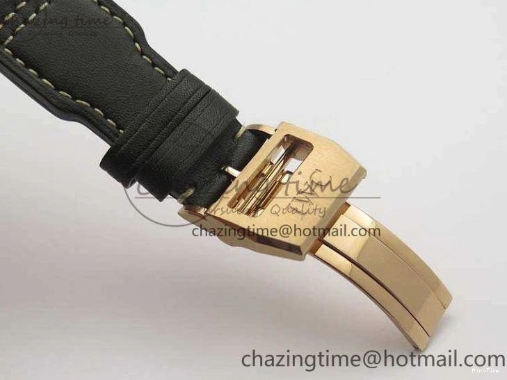 MIROTIME 0510 Popular Big Pilot Real PR IW502706 RG YLF 1:1 Best Edition Brown Dial On Calfskin Strap A 7223